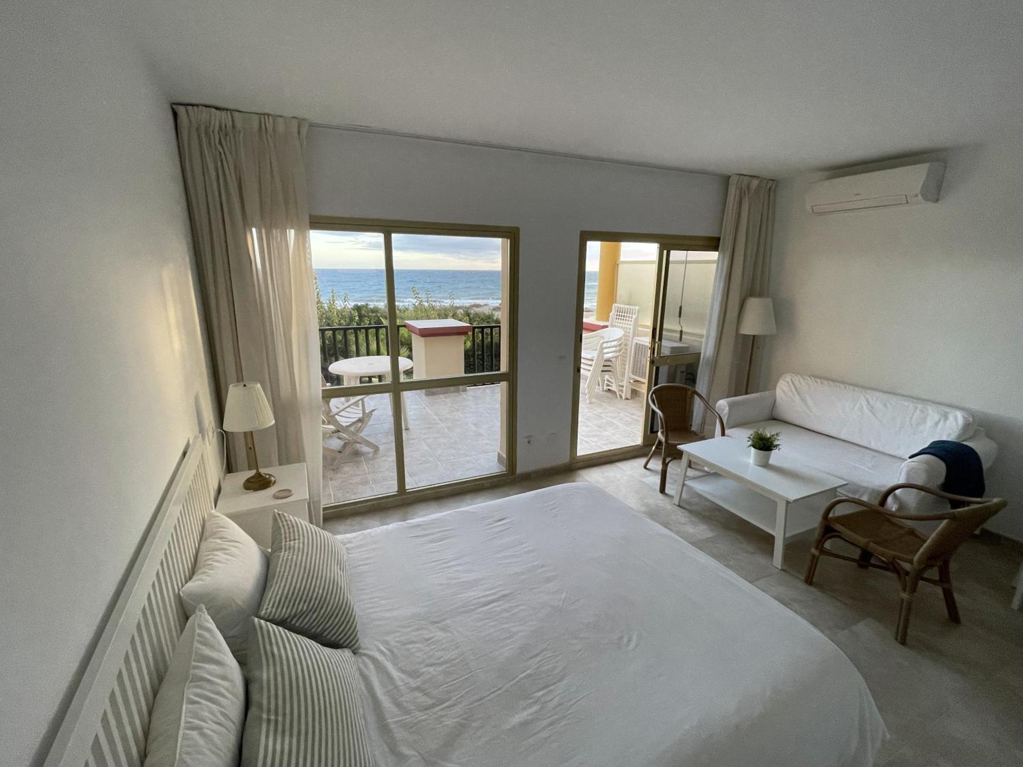 Estudio Con Insuperables Vistas Al Mar: Aparcamiento Marbellac Extérieur photo